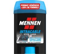 Mennen - Intracable Deodorant Homme 72h Stick Large Sans Alcool 60 Ml