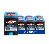 MENNEN - INTRAÇABLE Deodorant Homme 72H - Stick Large - Sans Alcool - Sans Parfum - 50ml ( lot de 6 )