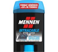Mennen Intraçable Déodorant Homme 72H Stick Sans Alcool 60ml Lot de 6