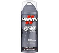 Mennen Mousse de rasage Pro-Tech Système Barbe difficile Peaux sensibles 250 ml (lot de 4)