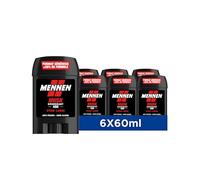 Mennen MUSK Deodorant homme 24H stick large sans alcool anti traces - Lot de 6