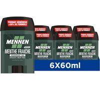 Mennen Natural Force Deodorant D'origine Naturelle Homme 48h Stick Large Sans Alcool Anti Traces - Lot De 6[Z838]