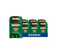 MENNEN - TONIQUE Déodorant Homme 24h - Stick Large - Sans Alcool - Anti-Traces - 60ml - lot de 6