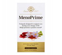 Meno Prime 30 comprimés de safran et de rhubarbe pour femmes Solgar