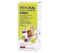 MenoKal Pancia plate Kit : 1 MenoKal Dren Pancia plate 500 ml + 1 Menokal ventre plat 30c + 1 pochette en paille en cadeau