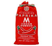 Menol Spices Paprika Hongrois, Qualité Premium, Origine : Szeged, Hongrie (Piquant Fumé 200g)