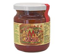 Menol Spices Pâte de Goulasch Hongroise, Douce 210g, Assaisonnement | Un pot prépare un goulasch authentique, recette sur l'étiquette, vraie base de paprika de Szeged, pour soupes et mijotés