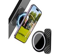 MENOLY Support de téléphone magnétique pour voiturette de golf compatible avec EZGO, Club Car, Yamaha, chariot de golf - Compatible avec iPhone 16, 15, 14, 13, 12 Pro Max Plus, Galaxy, Google