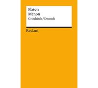 Menon – Grec/Allemand – Reclam