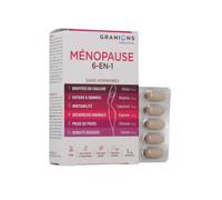 Granions Complément alimentaire Ménopause 6-en-1 sans hormones 60 comprimés (1 mois)
