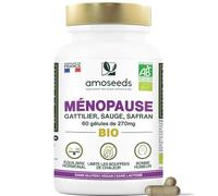Ménopause BIO | Contre les Bouffées de Chaleur | Sans Hormones | 60 gélules