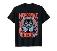 Ménopause Femmes ménopausées Chasse Hormonal Le Chat de Changement T-Shirt
