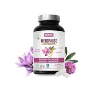 Ménopause Gélules - Safran Breveté Safr’Inside®, Vitamines B6 & B9 - Bouffées de Chaleur, Fatigue, Nervosité - Formule Naturelle Sans Hormones - 60 gélules - Fabriqué en France
