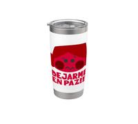 Ménopause Laissez-moi en paix Gobelet isotherme en acier inoxydable double paroi