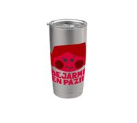 Ménopause Laissez-moi en paix Gobelet isotherme en acier inoxydable double paroi