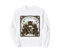 Ménopause Nous ne Nous soucions Pas de la ménopause WDNC Livres Sweatshirt