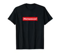 Ménopause pour Femmes ménopausées bouffées de Chaleur hormonales T-Shirt Graphique avec Valeur