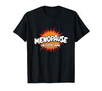 Menopause The Soudden Sauna Hot Flash Humour Swing Humour T-Shirt