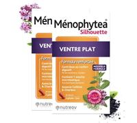 Nutreov Complément alimentaire Ménophytea Silhouette Ventre Plat - Formule renforcée 2x30 gélules