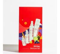 menorah Plan de soins de la peau de 28 jours : ce kit de soins de la peau comprend une mousse nettoyante douce, un spray hydratant, un double sérum intelligent et une crème hydratante laiteuse