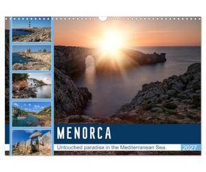 Menorca Untouched paradise in the Mediterranean Sea (Wall Calendar 2027 DIN A3 landscape), CALVENDO 12 Month Wall Calendar: The little sister of the Balearic Islands in Spain beyond the mass tourism.