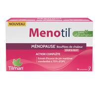 Menotil Ménopause Bouffées De Chaleur Jour Et Nuit 56 Comprimés