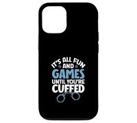 Menottes Amusantes - Application de la Loi Coque pour iPhone 12/12 Pro