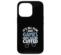 Menottes Amusantes - Application de la Loi Coque pour iPhone 13 Pro