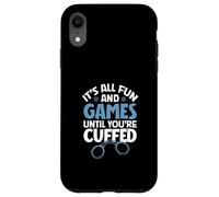 Menottes Amusantes - Application de la Loi Coque pour iPhone XR