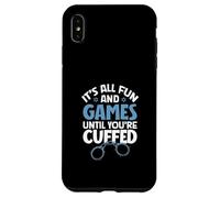 Menottes Amusantes - Application de la Loi Coque pour iPhone XS Max