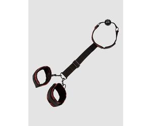 Menottes & Bâillon Boule Scandal