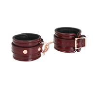 Menottes BDSM en cuir - collection Noblesse - MEO Bondage Germany