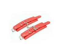 Menottes Contrainte de Poignets ou Chevilles Rouge