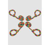 Menottes cordes Rainbow Soft Bondage Boutique