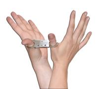 Menottes de pouce impitoyables en métal verrouillables - de pouce BDSM Bondage et de doigt réglables, sextoys fétiches robustes, pour les amateurs de SM & les couples