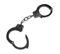 Menottes en acier Mil-Tec - argentées