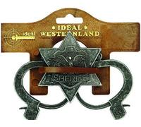 Menottes Et Étoile De Sheriff En Métal - Antik