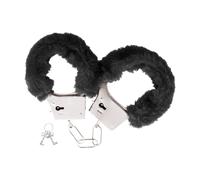 Menottes Fausse Fourrure Noir