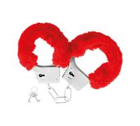 Menottes Fausse Fourrure rouge