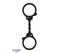 Menottes silicone stretchy - noir