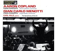 Menotti : Concertos pour Piano. Wild, Copland, Mester