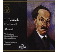 Menotti : Il Console. Zeani, Colmagro, Schippers. [Import]