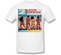 Men's 2 Live Crew Album Art T-Shirt Manches Courtes(X-Large)