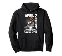 Mens 22nd Birthday Legends April 2004 Vintage 22 Years Old Sweat à Capuche