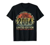 Mens 22nd Birthday Legends June 1996 Vintage 22 Years Old T-Shirt