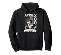 Mens 23rd Birthday Legends April 2003 Vintage 23 Years Old Sweat à Capuche