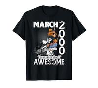 Mens 26th Birthday Legends March 2000 Vintage 26 Years Old T-Shirt
