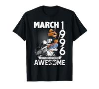 Mens 30th Birthday Legends March 1996 Vintage 30 Years Old T-Shirt