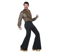 Men's 70's Disco Guy Adult Fancy Dress Costume Large