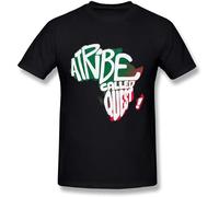 Men's A Tribe Called Quest T-Shirt Casual Round Neck T Shirt Black XXL